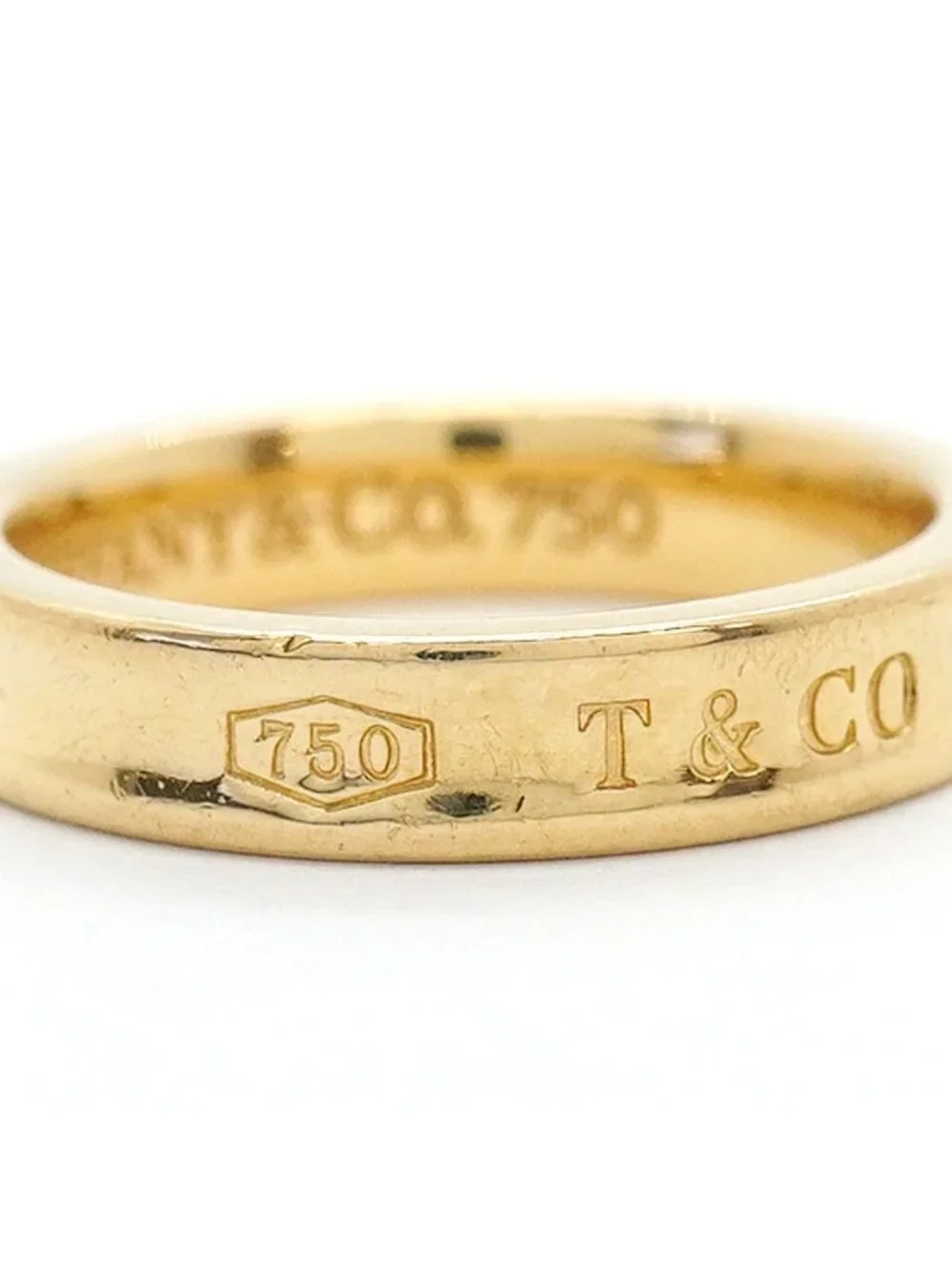 Tiffany & Co Ring Narrow 18k Yellow Gold
